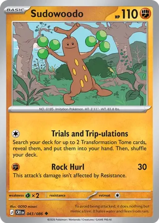 Sudowoodo