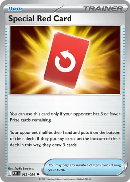 Special Red Card