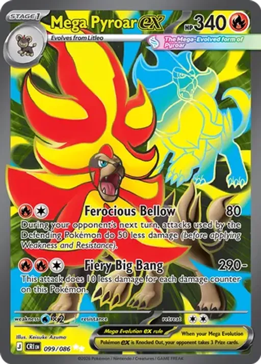 Mega Pyroar ex