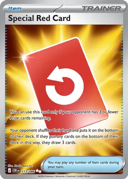 Special Red Card