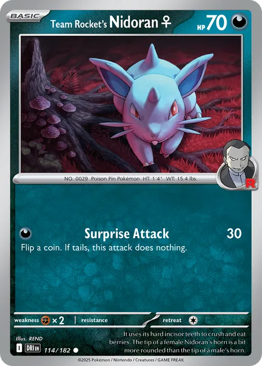 Team Rocket's Nidoran♀