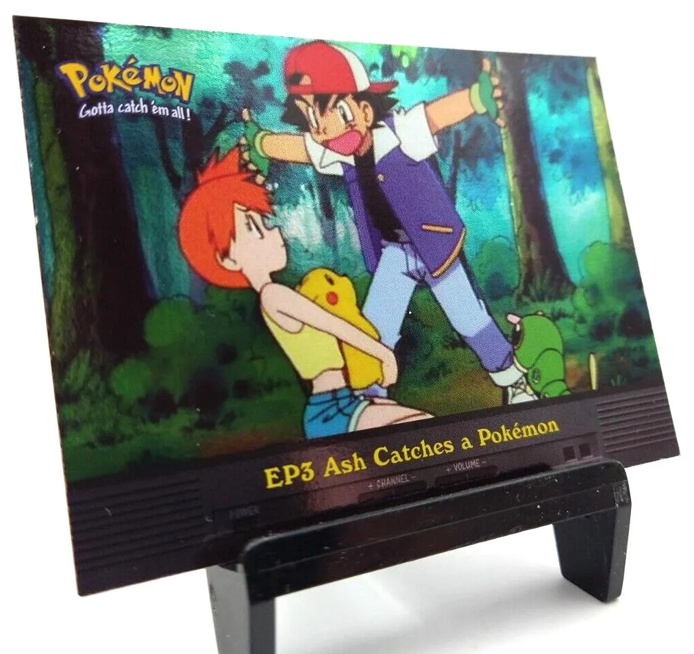 Ash Catches A Pokemon [Foil]