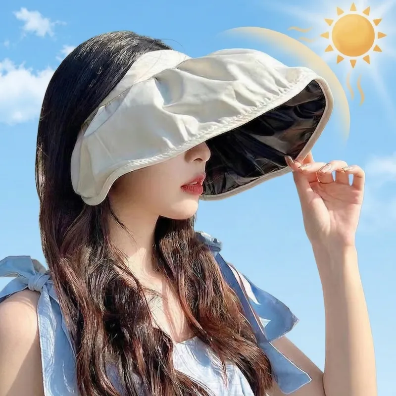 융풍 여성 여름모자 썬캡 햇빛가리개