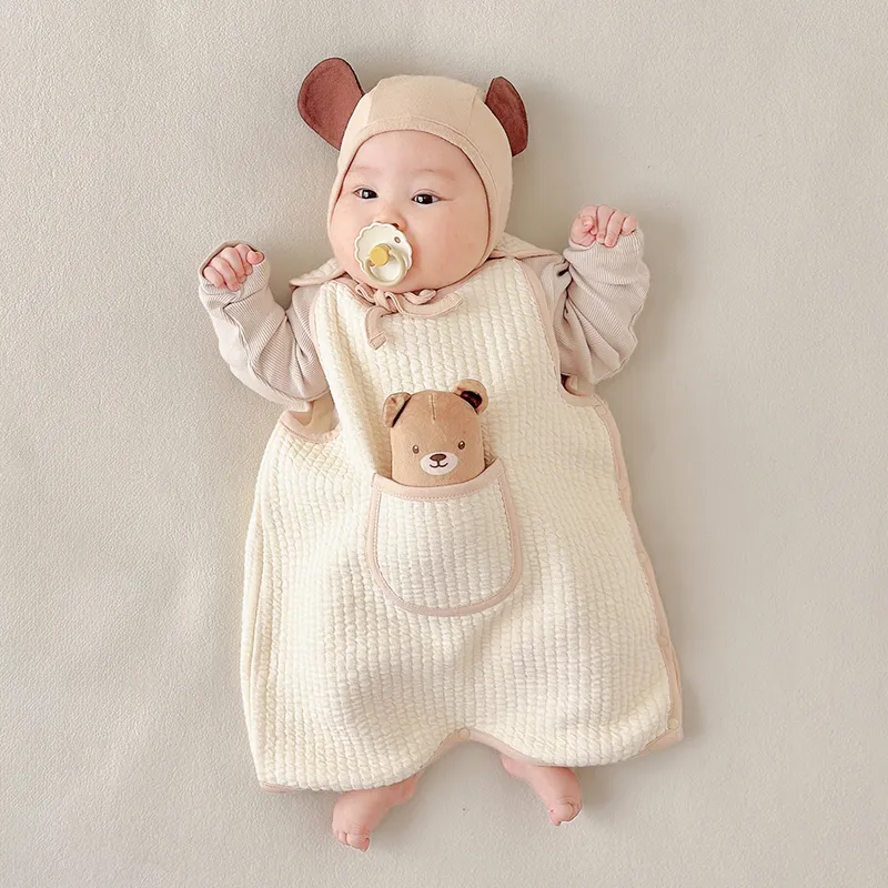 ikii 오가닉 원 사이드 오픈 수면조끼