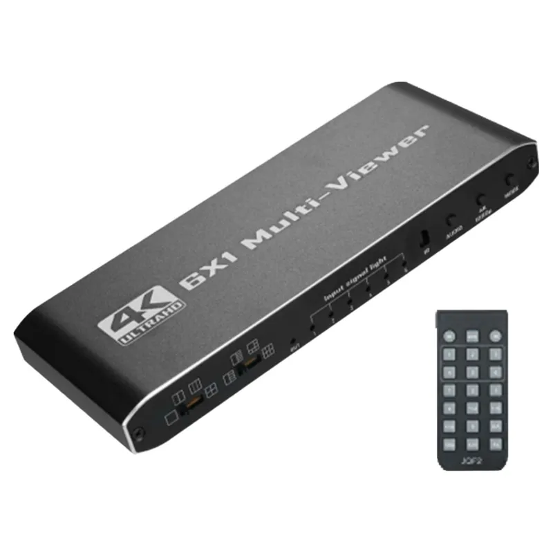 6채널 HDMI 멀티뷰어 4K 화면 분할기