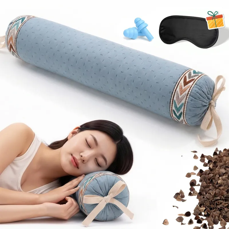 Novah 원통형 경추 메밀베개