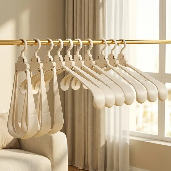 에르보 주름방지 접이식 옷걸이