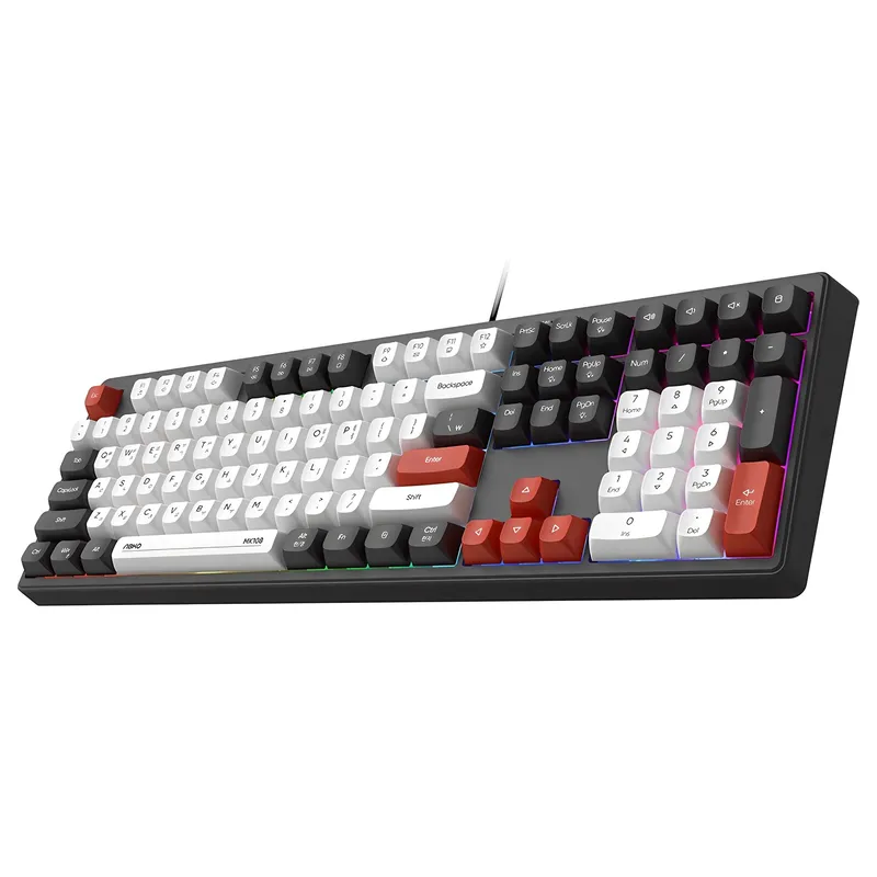 앱코 저소음 풀배열 멤브레인 키보드