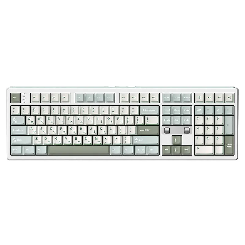 프리플로우 archon AK68 DualDial 게이밍 기계식 키보드 말차라떼