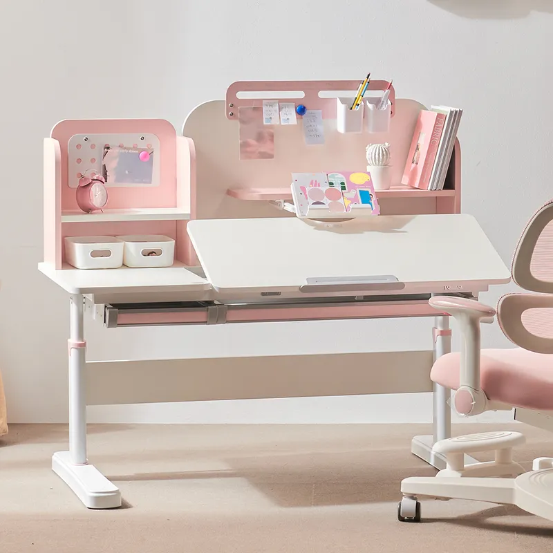 소르니아 토니 바른자세 책상 핑크