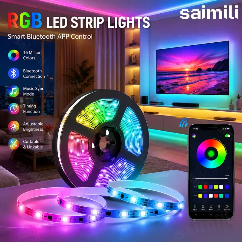 USB RGB LED 테이프