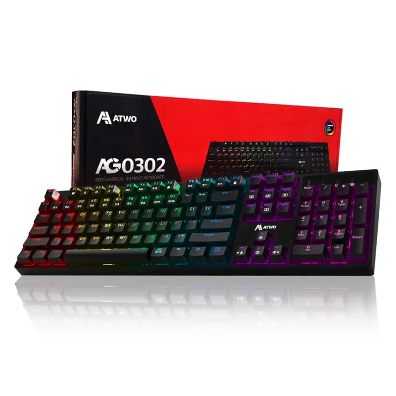 에이투 AG0302 기계식 키보드 갈축