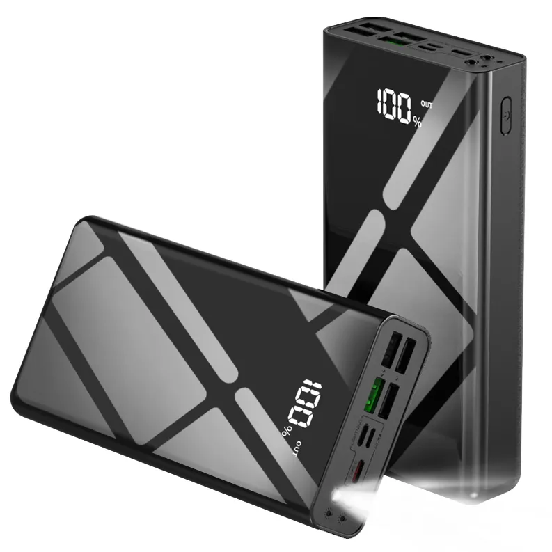 THOUSTA 30000mAh 대용량 보조배터리 LED조명