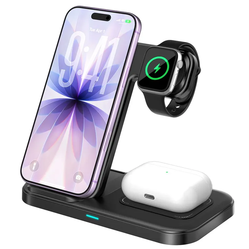 Mankiw맨큐 접이식 3in1 무선충전기