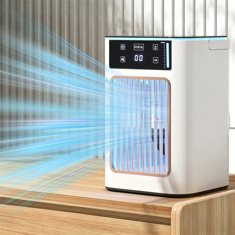 KIKOKO 미니 에어컨 선풍기 냉풍기 USB 탁상용