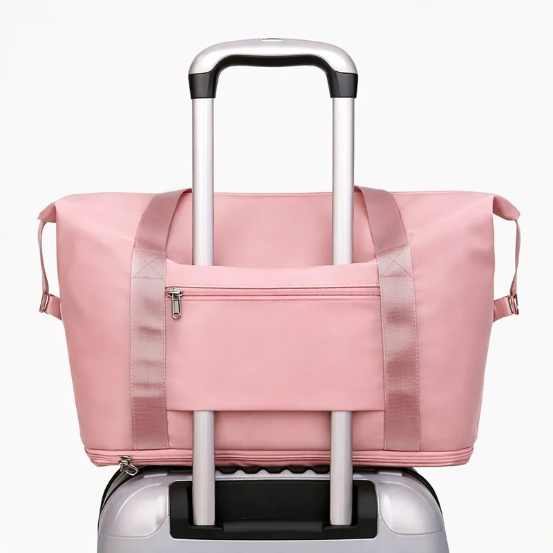 모두일상 2단 확장형 여행가방 캐리어 보조가방