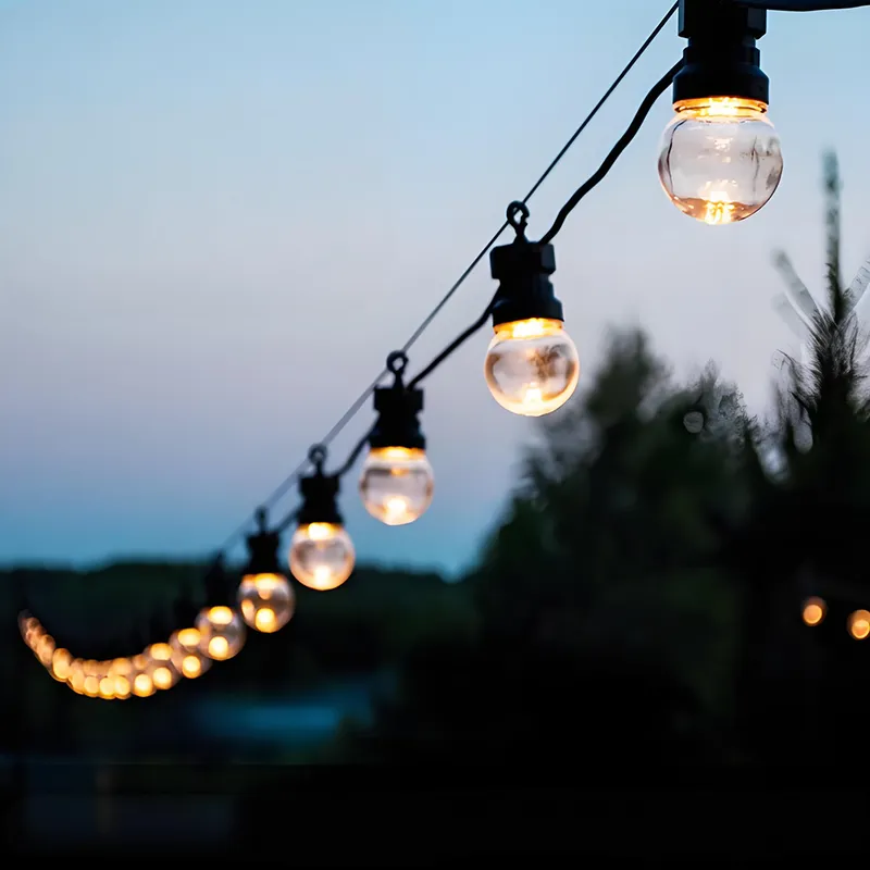 오징어등 LED 줄조명 야외 캠핑 파티라이트