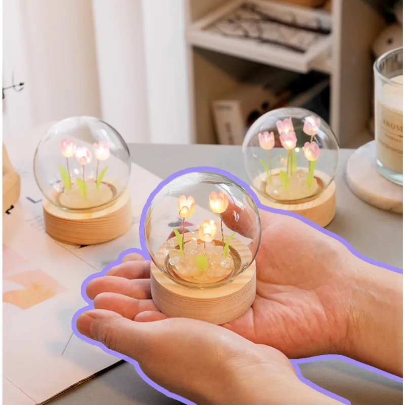 튤립 무드등 DIY 키트 LED 꽃조명