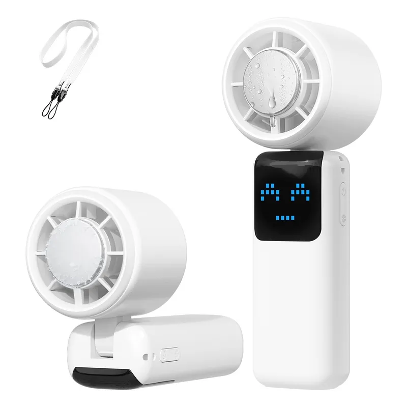 PERFFIER 급속냉각 무선 손선풍기 탁상 겸용 5단계 풍속