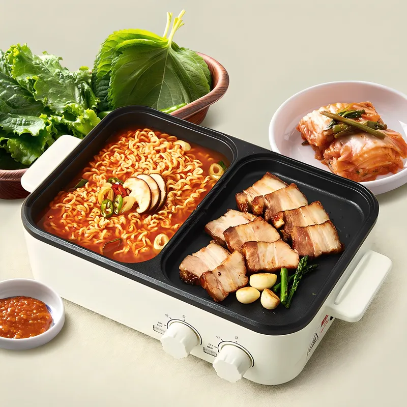 홈플래닛 반반 멀티 전기그릴