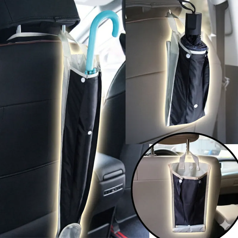 모노리 차량용 방수 우산커버 접이식 우산 꽂이 거치대