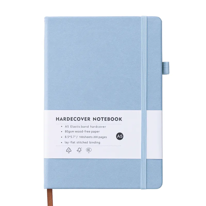 오가니코 A5 하드커버 만년 다이어리 스카이