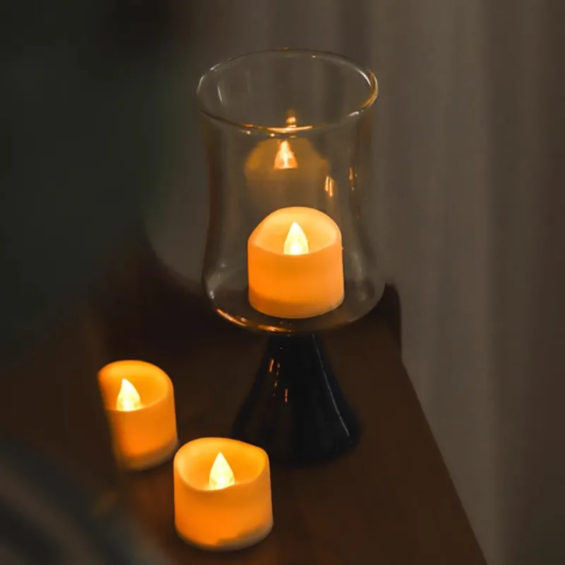 LED 전자초 티라이트 24개 세트