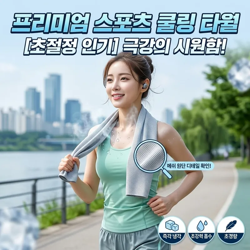 학스토어 영하5도 얼음수건