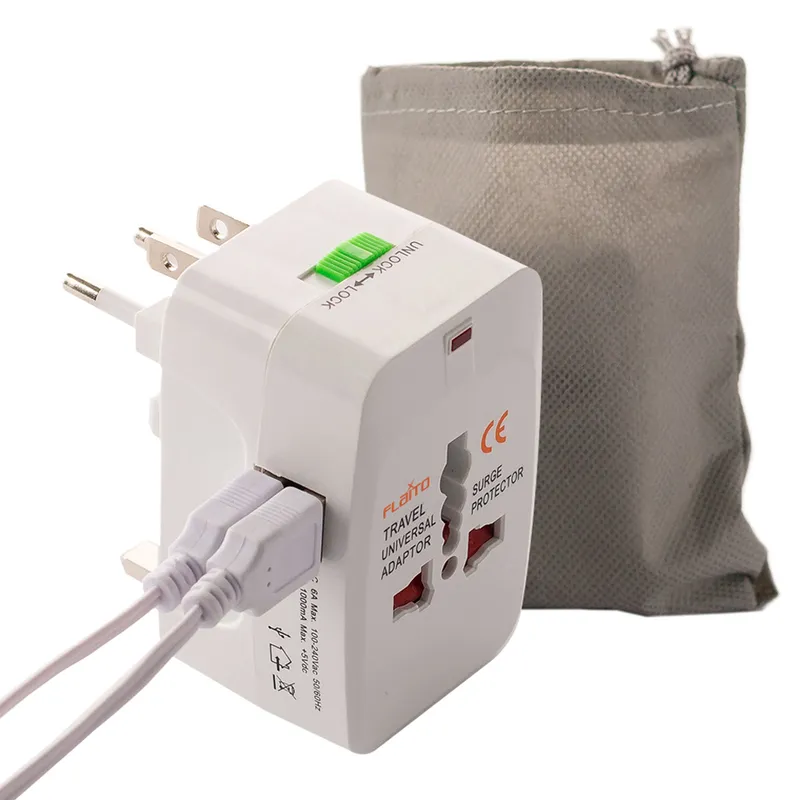 플라이토 USB 2포트 멀티어댑터 파우치 세트