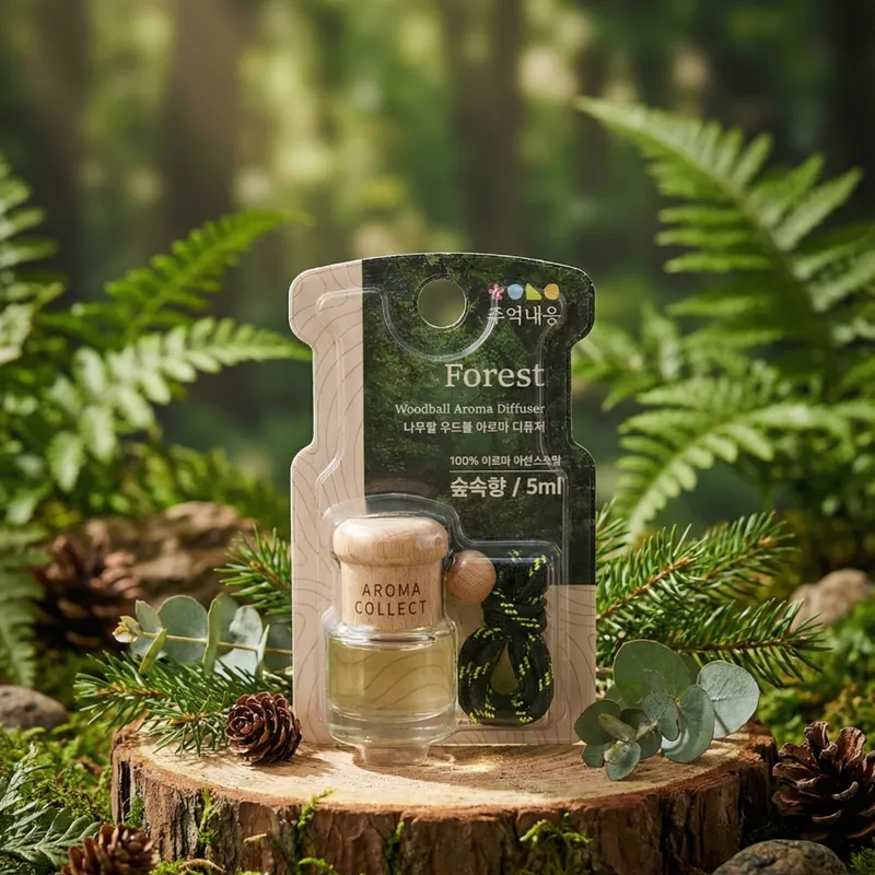 추억내음 나무결 우드볼 아로마 디퓨저