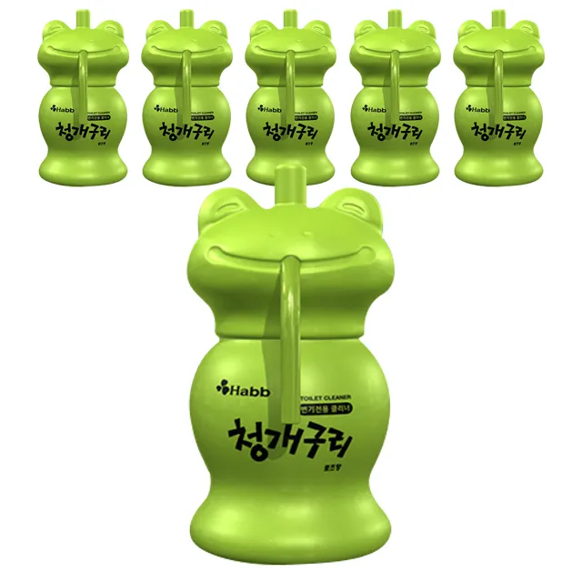 하비비 청개구리 자동 변기세정제