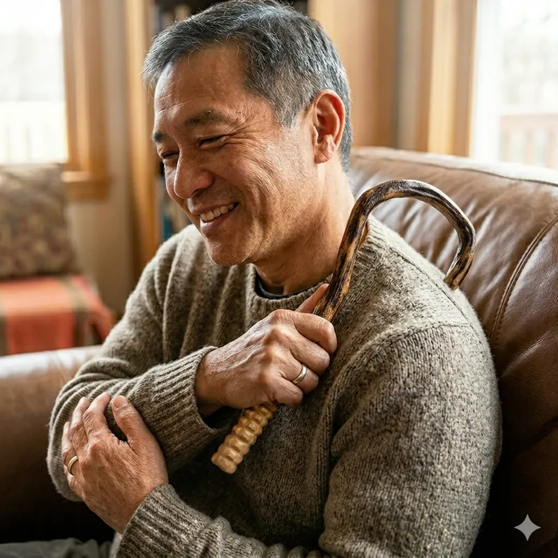 재이룸샵 갈고리 안마기 원목 지압봉