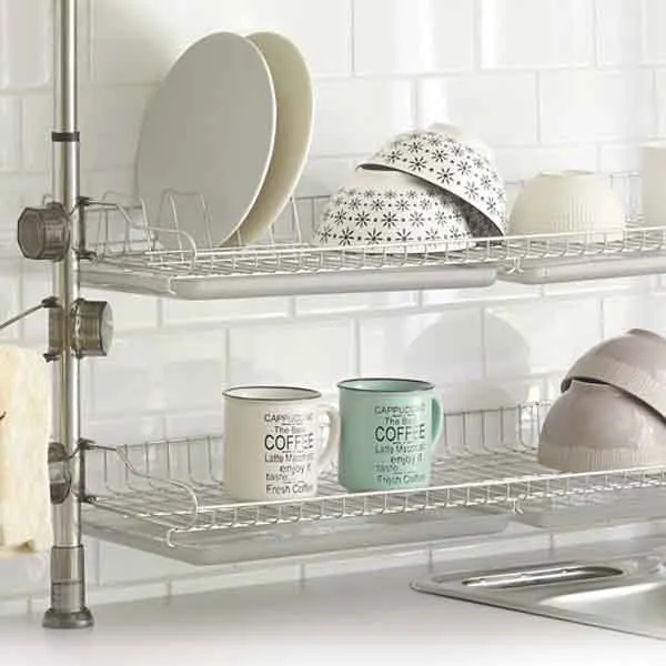 트레벨 하이라인 기둥식 식기건조대