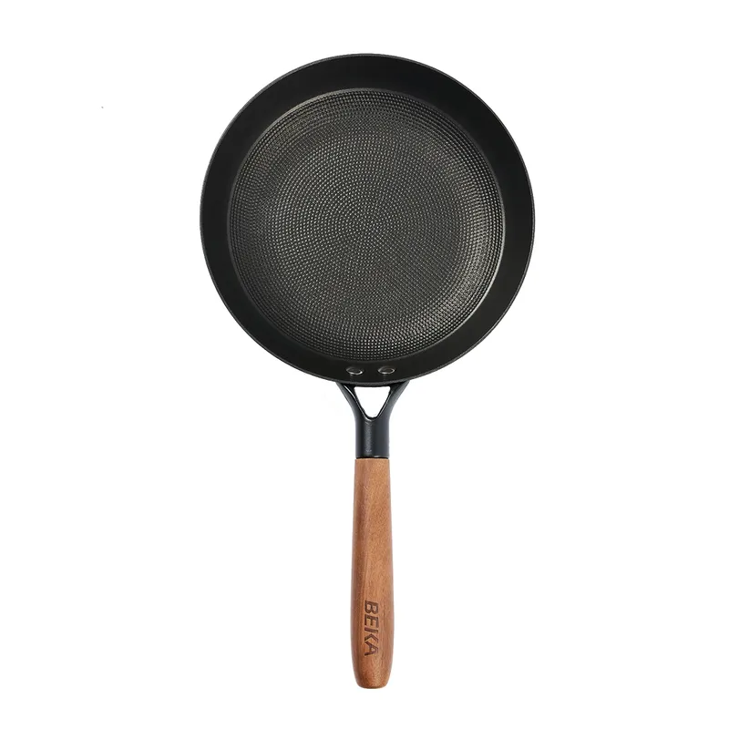 베카 시즈닝 무쇠 주물 후라이팬 24cm