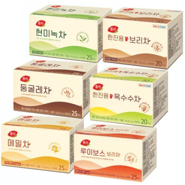 동서 티백 6종세트