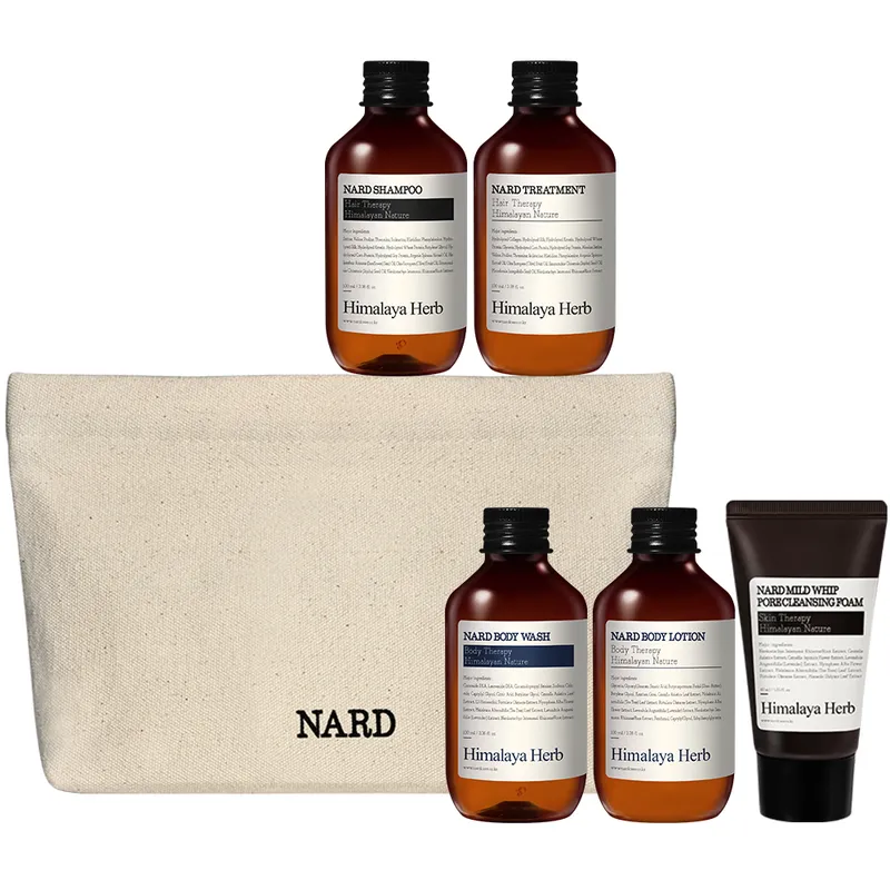 나드 트래블키트 5종 코튼파우치