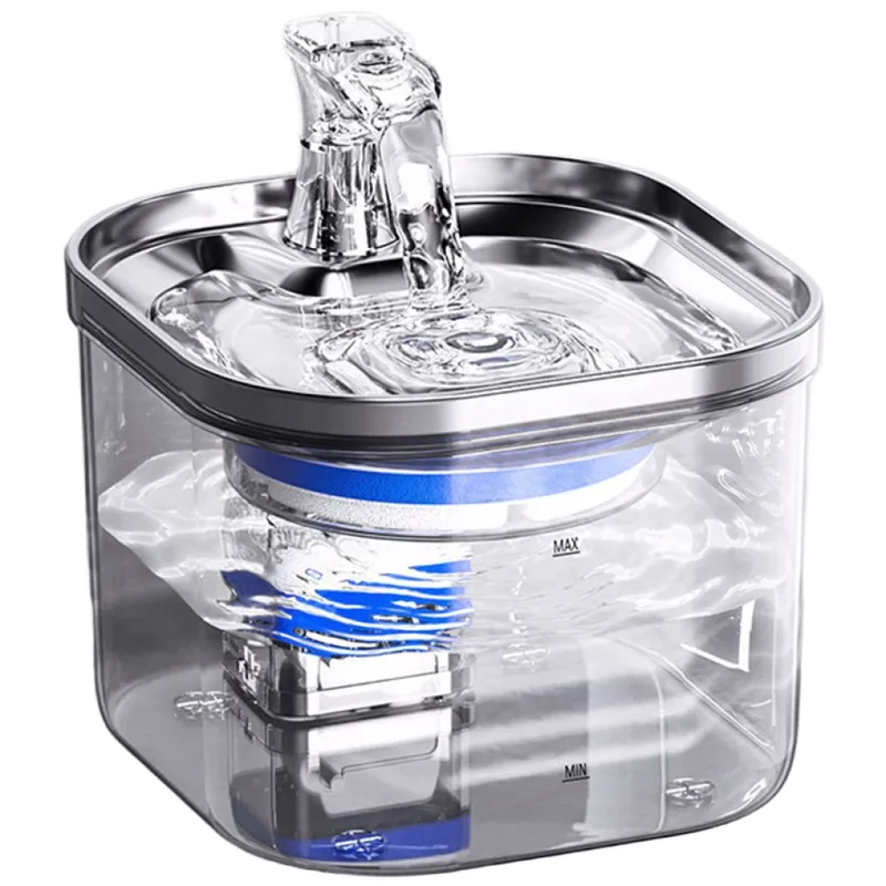 Bornoon 고양이 정수기 강아지 자동 급수기 2L