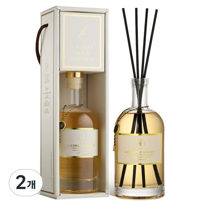 에이로마 골드에디션 디퓨저 500ml 2개