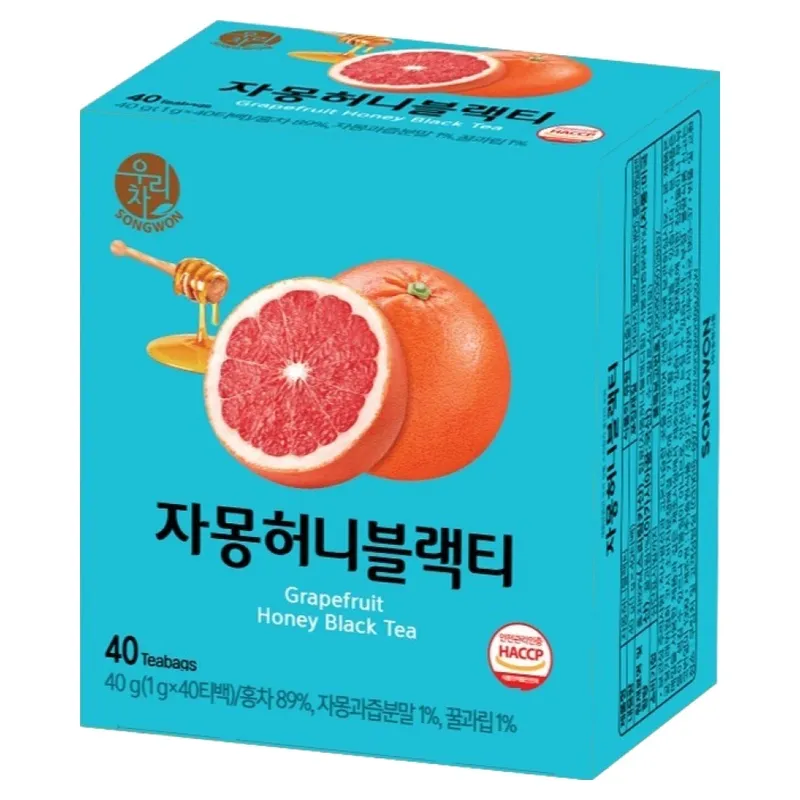 우리차 자몽허니 블랙티