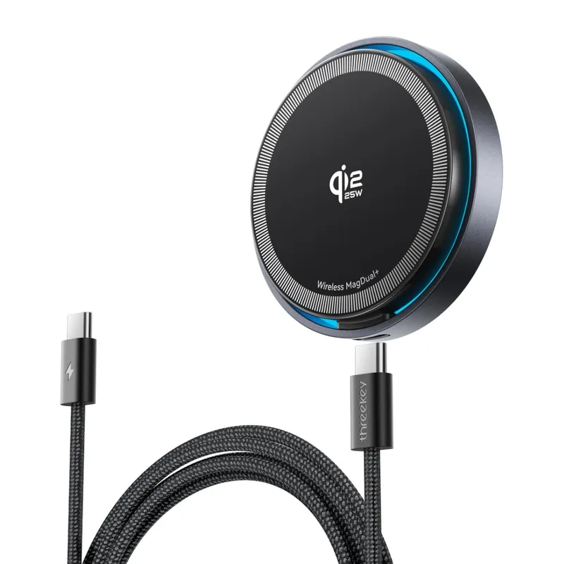 THREEKEY 맥세이프 무선충전기 25W Qi2.2