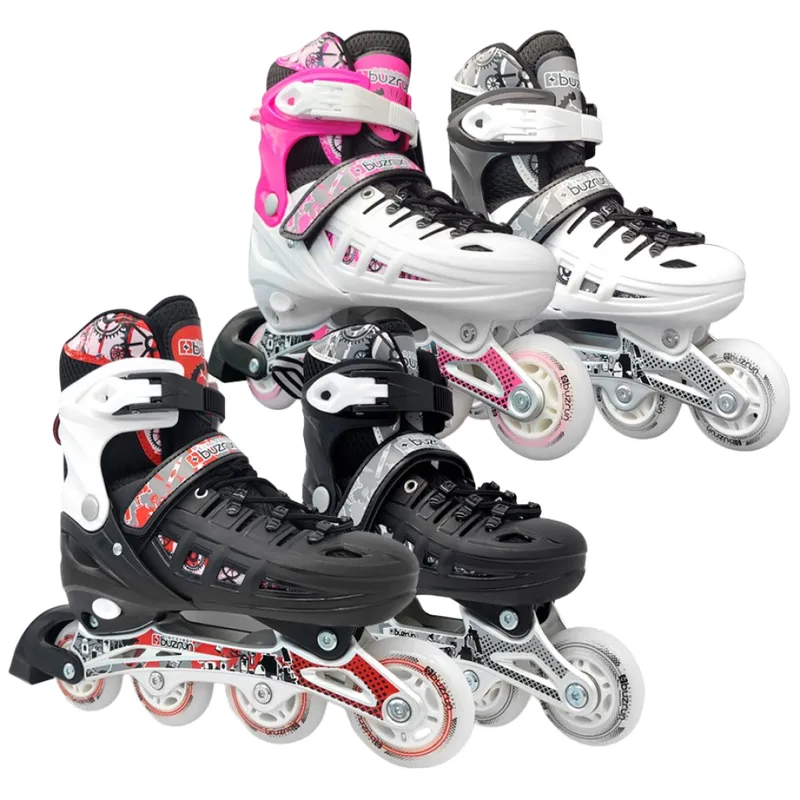 버즈런 유아 아동 사이즈조절 인라인스케이트