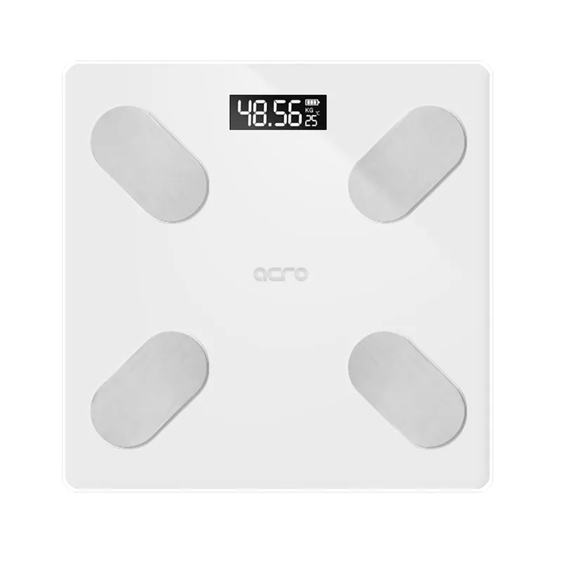 아크로 i-body 100 스마트 바디 체중계 화이트