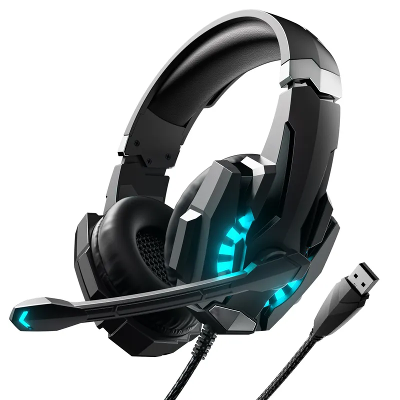 OMIIYA 게이밍 헤드셋 노이즈캔슬링 마이크