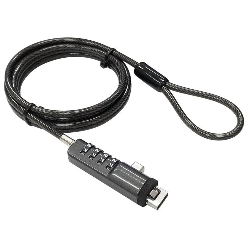 노트케이스 4다이얼 USB타입 델타30 노트북 잠금장치