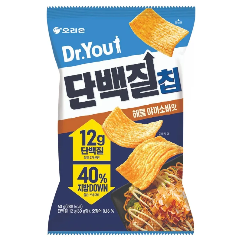 닥터유 단백질칩 해물야끼소바맛