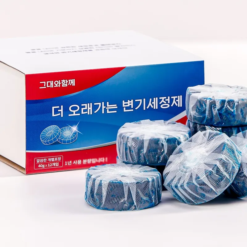 그대와함께 더 오래가는 변기세정제 40g 12개입 1+1
