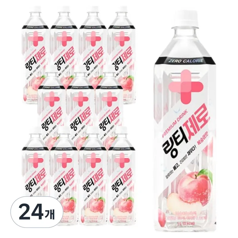 링티 링티제로 복숭아맛 1L