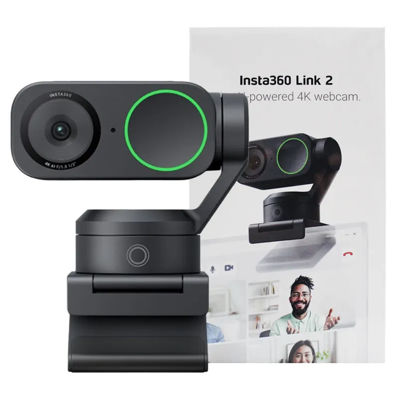 인스타360 Link 2 AI 4K 웹캠 화상회의 카메라