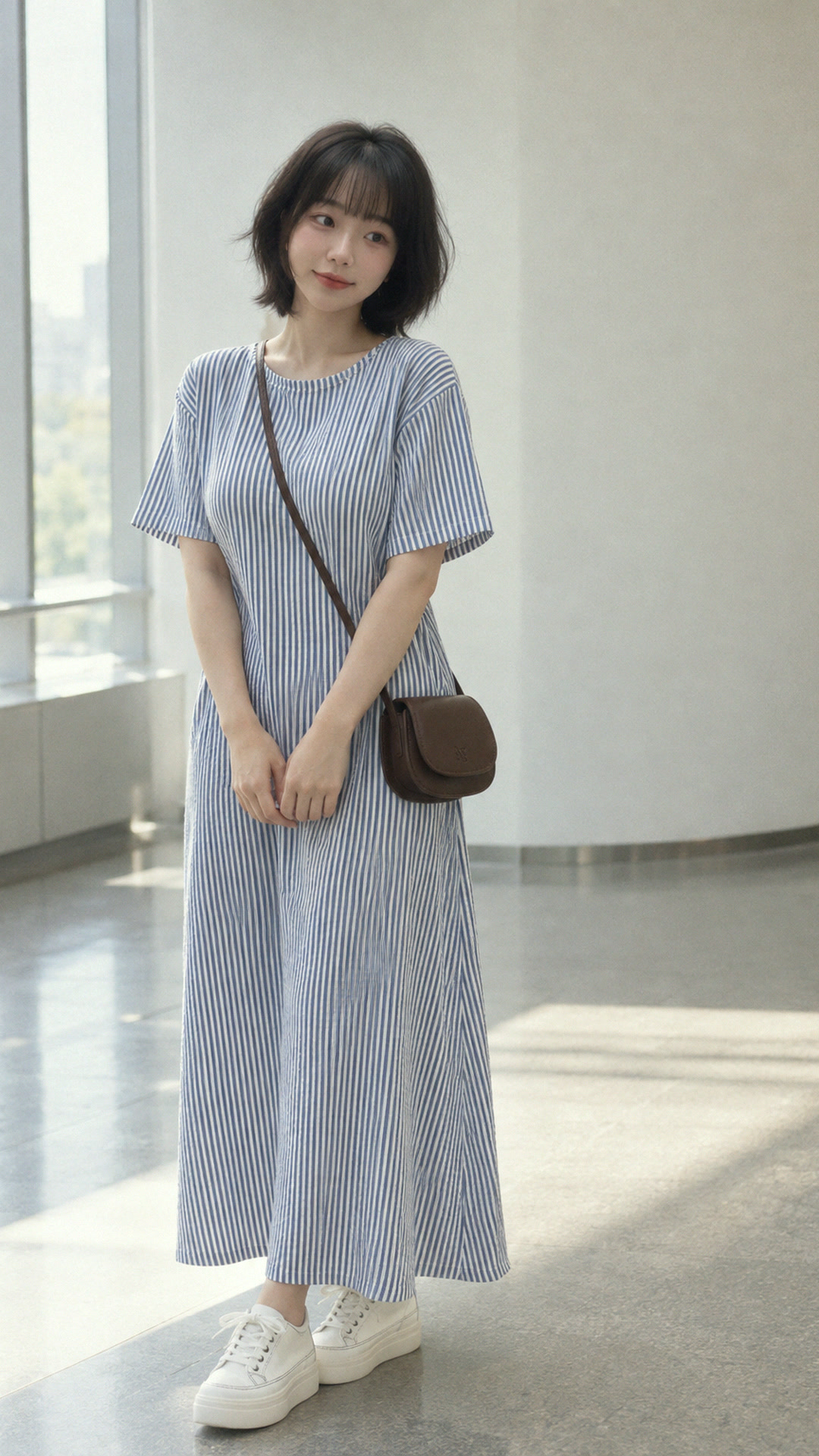 원피스에 신발만 바꿔 2