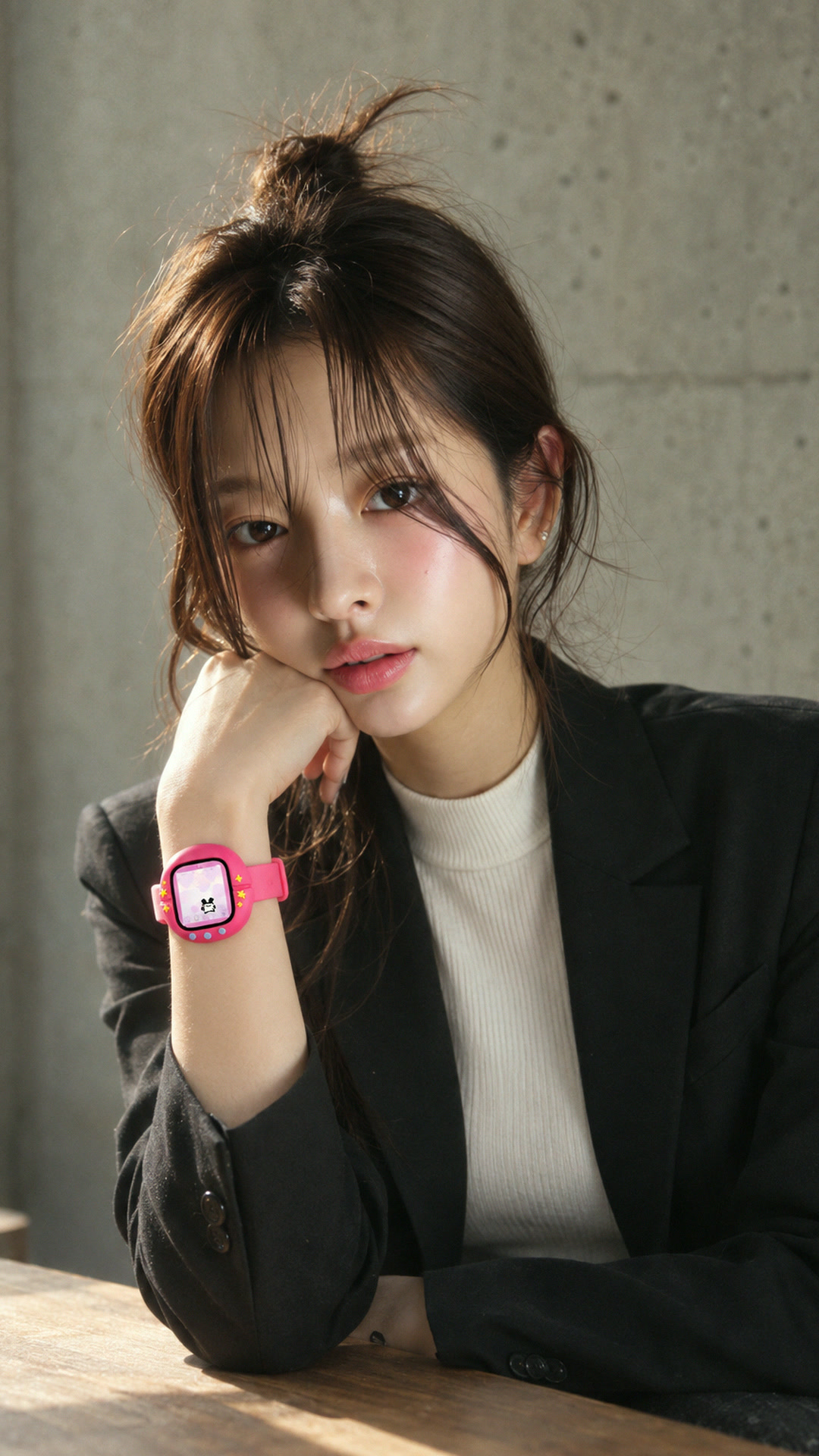 정장인데 손목만 초등학생 2